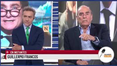 Guillermo Francos, sobre el dicho de Cristina Kirchner: 