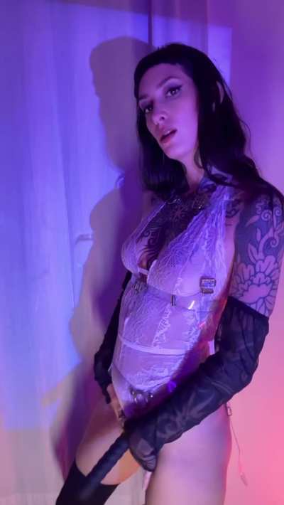 Let mommy’s cock fuck your ass or you suck it?