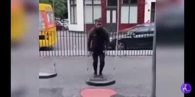 Only use swings properly otherwise you will get hurt