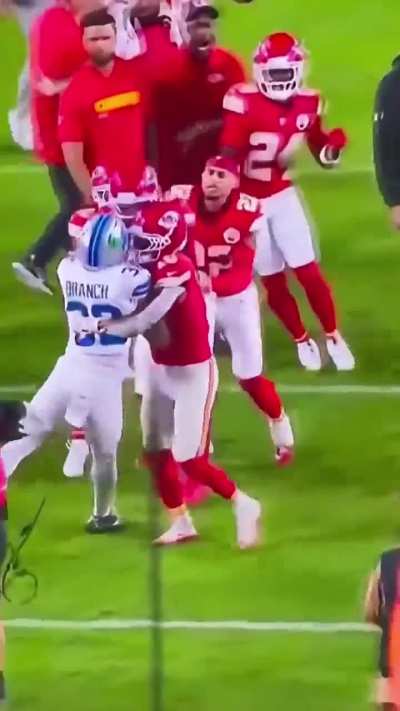 Chiefs and Lions brawl AUDIO LEAKED
