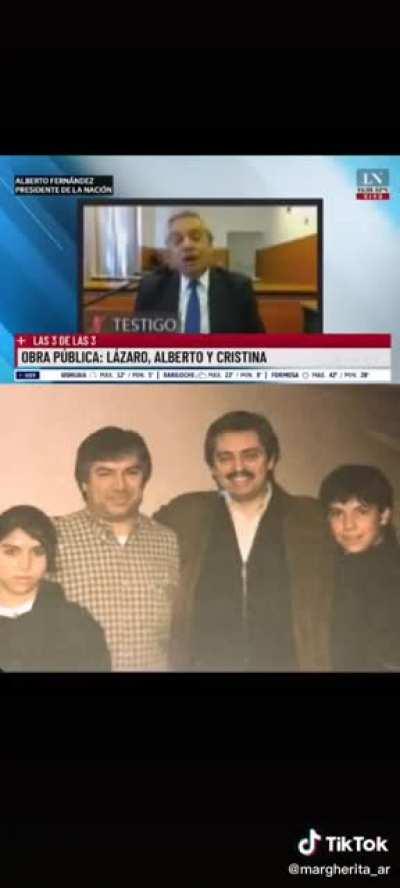 Ya hasta las fotos contradicen a Alberto