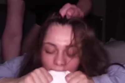 Mounted her from the back