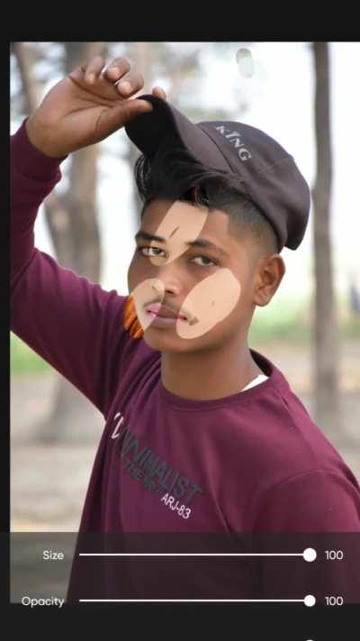 Indian Tring to be white 