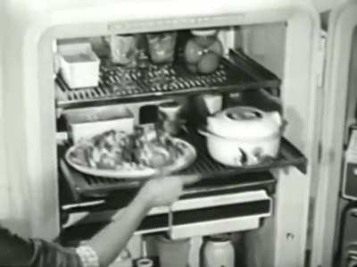 1956 Frigidaire refrigerator has more features than my brand new one