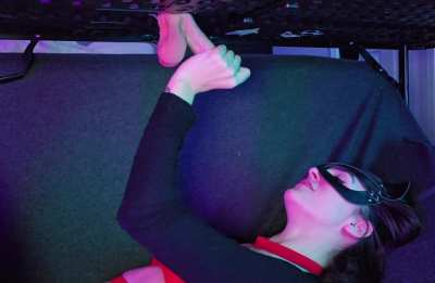 I know... It's hard to tell I'm enjoying myself