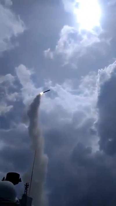 an missile changing its direction after launch