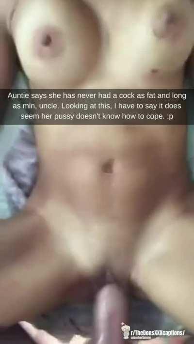 Your nephew seems to have found out your wife is a slut...