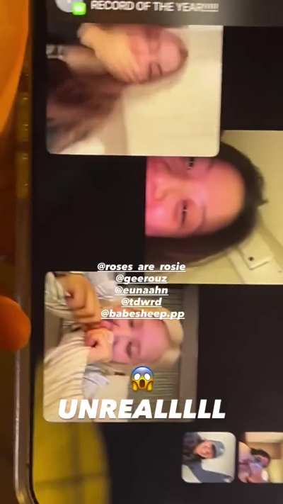 251108 Rosé IG Story Update