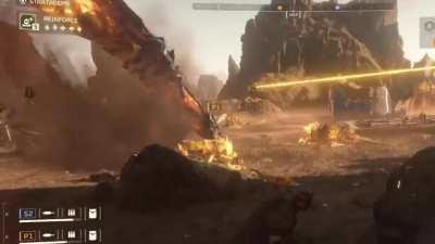 Least terrifying helldivers death 