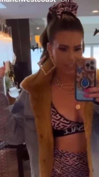 Nip Slip on her IG story?