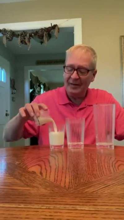 The milk illusion