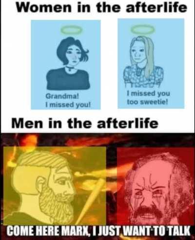 Karl Marx is gonna be in for one helluva ride...