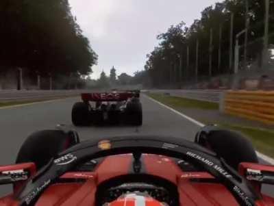 Who is at fault here? (I'm the Ferrari)
