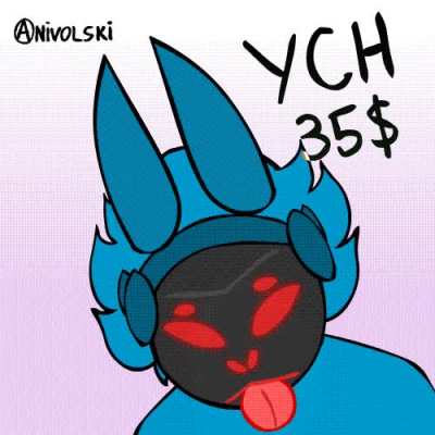 You like puppy kisses? Now your proto can give them too! (Animated YCH, DM to order) ^^