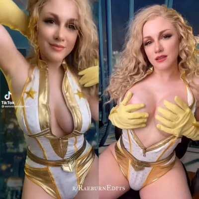 /u/RonnieGoblin / Veronica Dax Starlight cosplay TikTok vs Reddit 🌟
