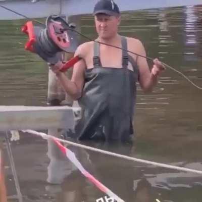 Professionals hard at work!