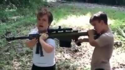 Dont give lil men big guns