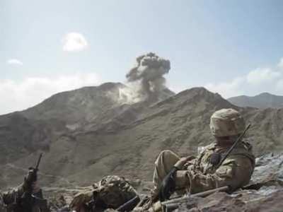 JDAM strike in East Paktika back in 2012, OEF