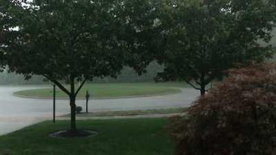 September storms. So cool and relaxing. Some nice lightning and thunder at the end.