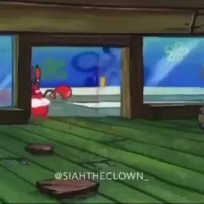 Nice juicy krabby patty with the special sauce