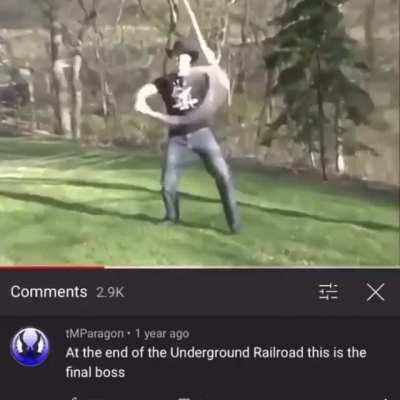 He is the final boss