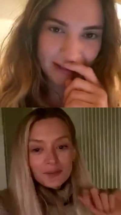 Lily on Instagram live