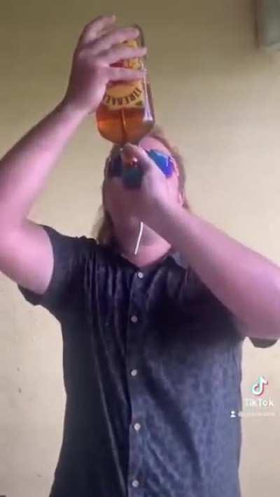 Someone get this guy a set of keys