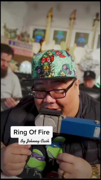 Ring Of Fire by Johnny Cash | Sunny and The Black Pack