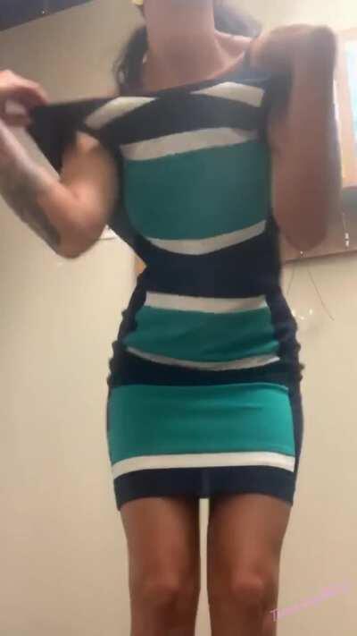 She went a bit crazy in the break room