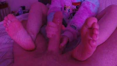 Using my feet to work up a huge load