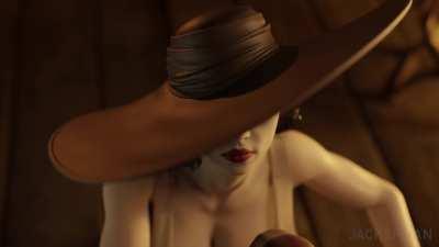 Lady D taking care of a Minotaur (jackerman)