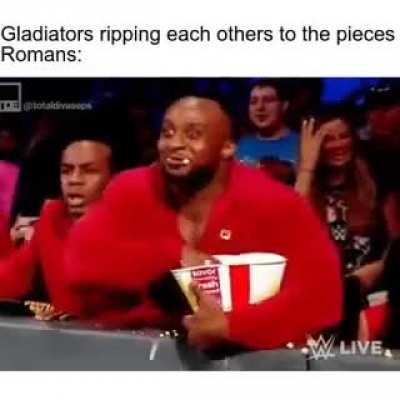 They were very entertained