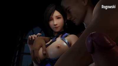 Tifa handjob cumshot (Rogowski) [Final Fantasy 7]
