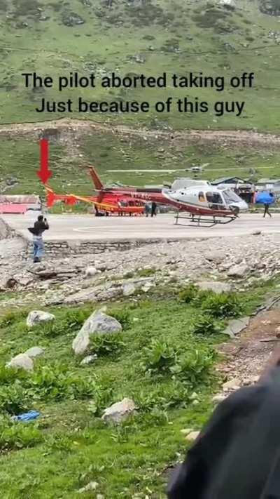 Don't interfere with a man hard at work...