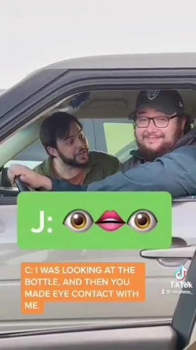 A couple of guys being dudes, gotta love these friendship-strengthening arguments