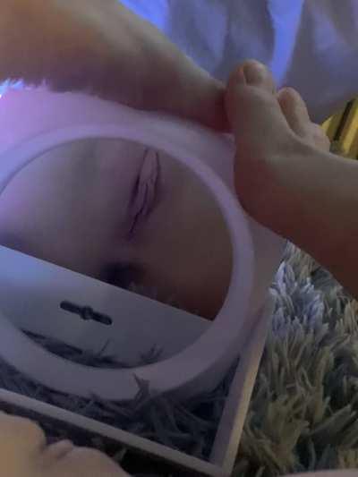 My super sweet kitty can please you to the fullest - just stick your tongue