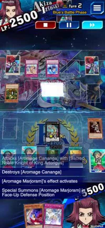 My first KOG with Noble Nuts...Knights 🥶 Both of us having our promos ⚡