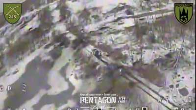 The Ukrainian 225th Assault Battalion repelled another Russian armored assault in the Kursk region.