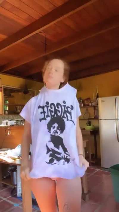 Purple Bikini Outside