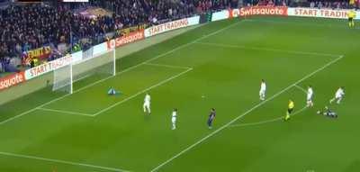 De Gea catching Raphinha's shot