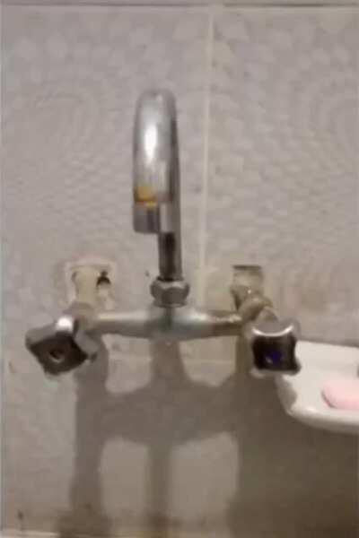 Zengin işi musluk da güzel oluyormuş.