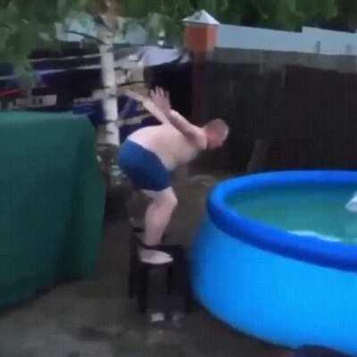 To take a dive