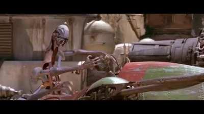 This beaty from Star Wars Episode I: Pod Race