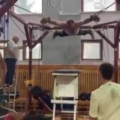 Hold my red bull because my arms and legs are tied up.