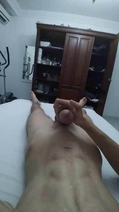 Gave myself a facial ;)