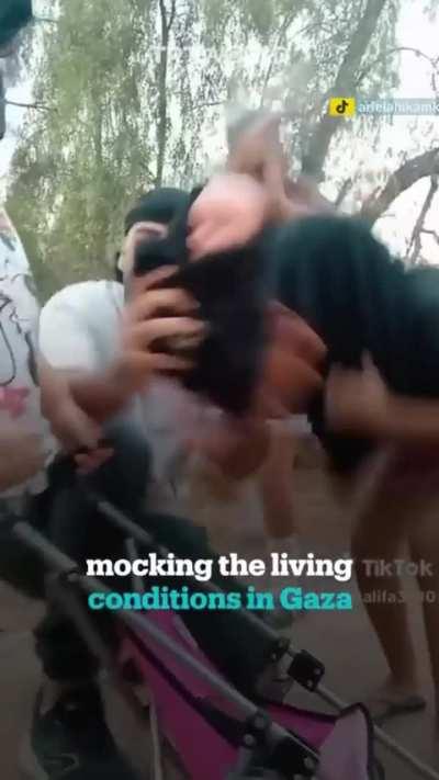 A disturbing trend amongst Israelis making social media posts mocking the suffering of Palestinians