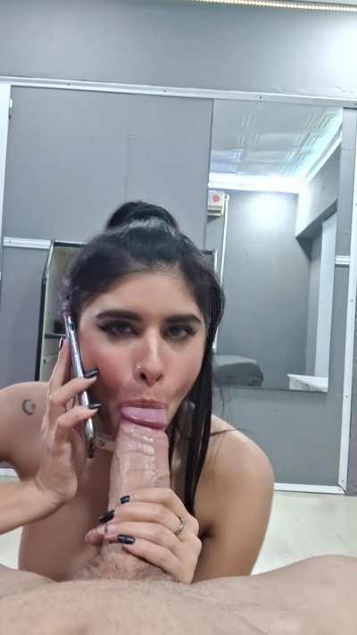 Would my boyfriend have believed I was eating?