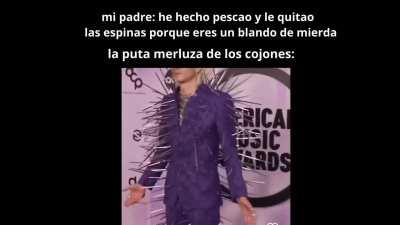 la puta merluza de los cojones