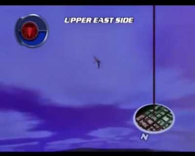 [Spiderman] into the stratosphere