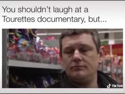 You shouldn't laugh at a Tourettes documentary, but...